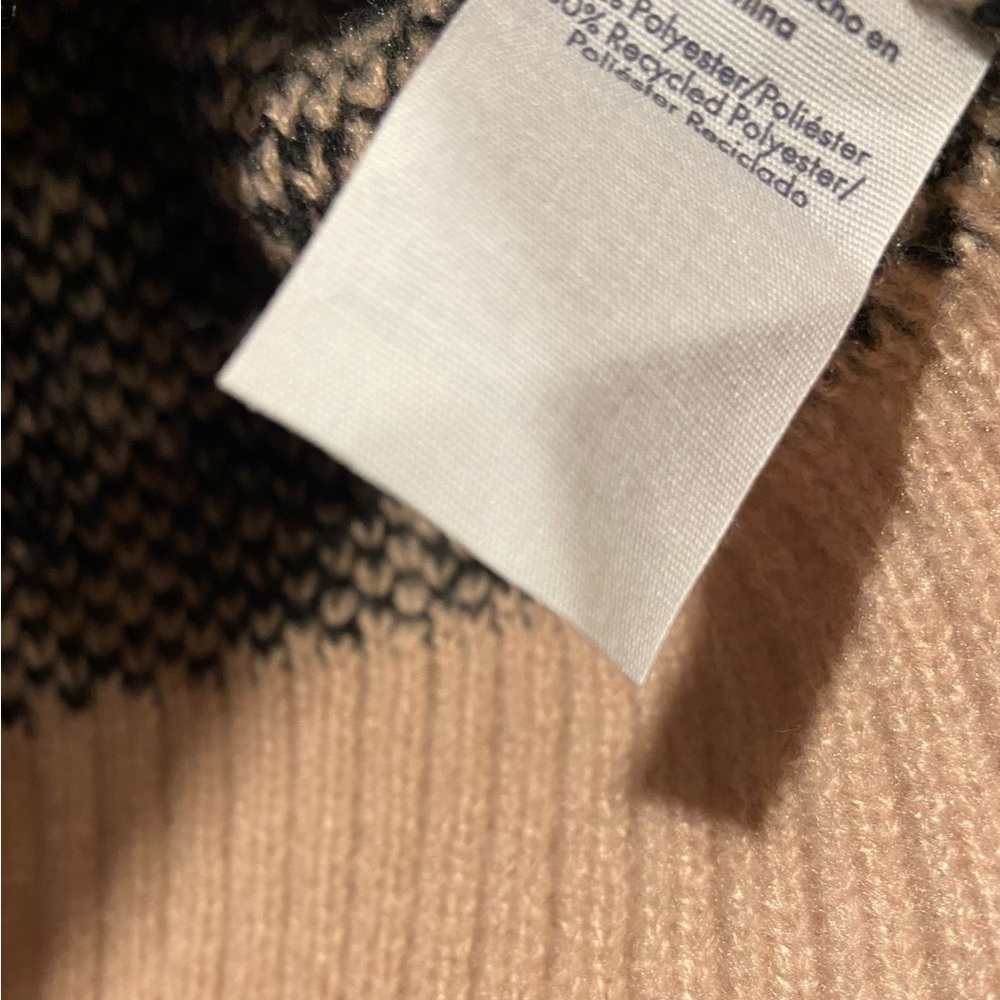 NWT No Boundaries Size M Leopard Print Long Sleeve Crew Neck Soft Comfy Sweater - Picture 9 of 11